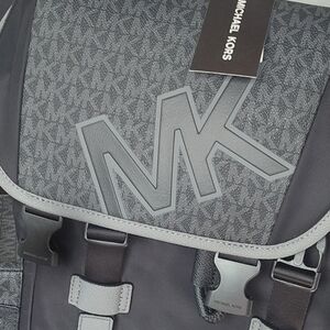 Michael Kors Charcoal and Black Men's Backpack